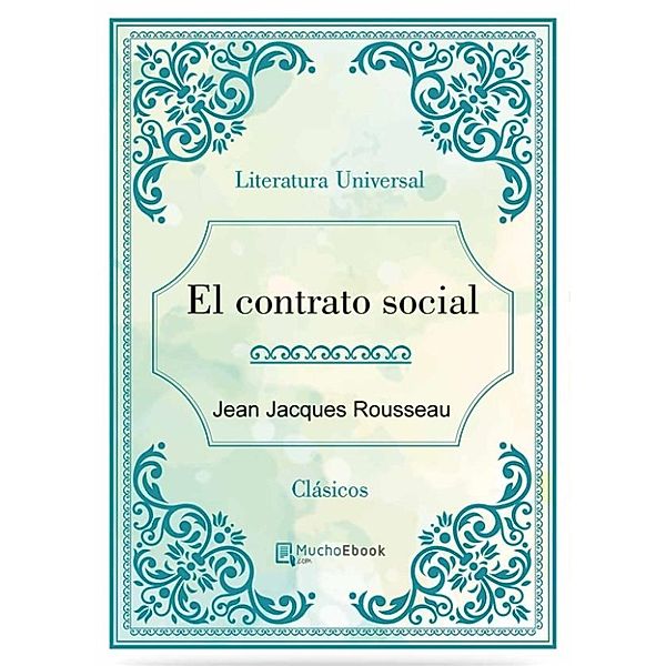 El contrato social, Jean Jacques Rousseau