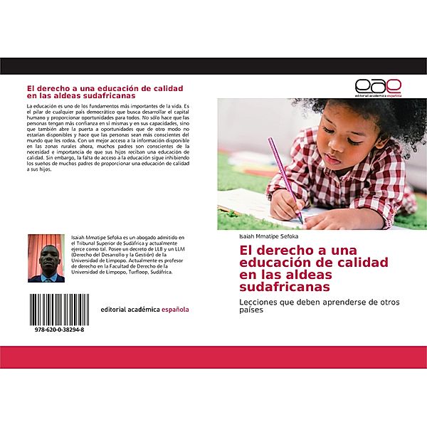 El derecho a una educación de calidad en las aldeas sudafricanas, Isaiah Mmatipe Sefoka