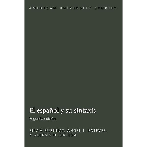 El espanol y su sintaxis, Silvia Burunat