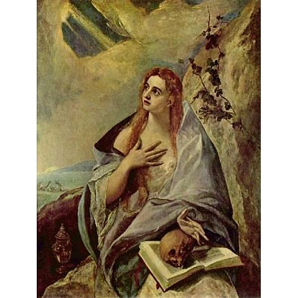 El Greco - Büßende Maria Magdalena - 1.000 Teile (Puzzle)