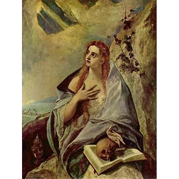 El Greco - Büßende Maria Magdalena - 200 Teile (Puzzle)