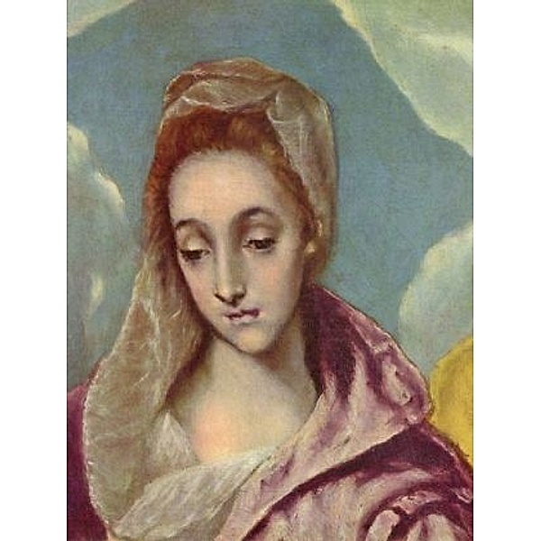 El Greco - Heilige Familie mit der Hl. Anna, Detail - 100 Teile (Puzzle)