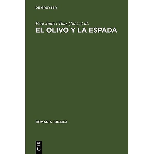 El olivo y la espada / Romania Judaica Bd.6