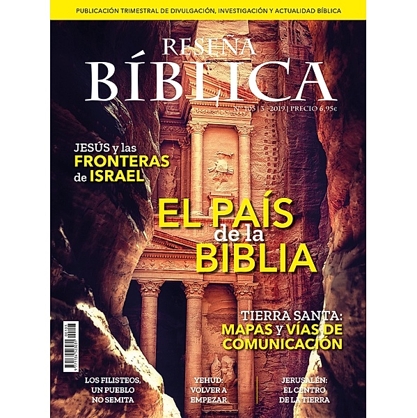 El país de la Biblia / Reseña Bíblica Bd.103, Asociación Bíblica Española (ABE)