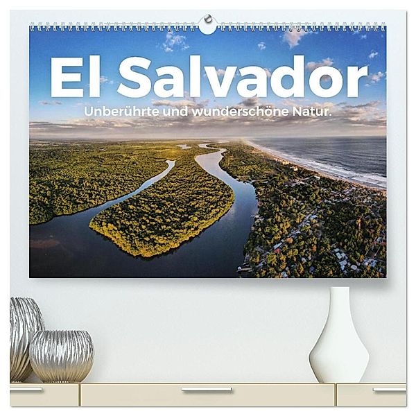 El Salvador - Unberührte und wunderschöne Natur. (hochwertiger Premium Wandkalender 2024 DIN A2 quer), Kunstdruck in Hochglanz, M. Scott