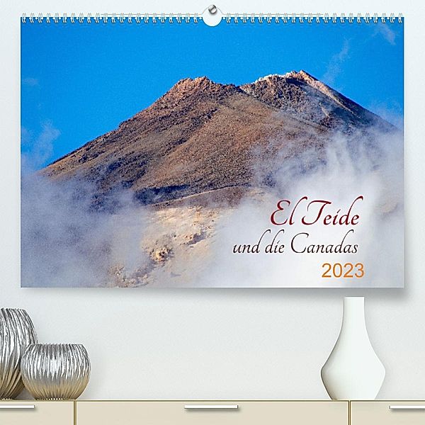 El Teide und die Canadas (Premium, hochwertiger DIN A2 Wandkalender 2023, Kunstdruck in Hochglanz), ape21