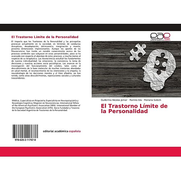 El Trastorno Límite de la Personalidad, Guillermo Nicolas Jemar, Ramiro Isla, Mariana Salech
