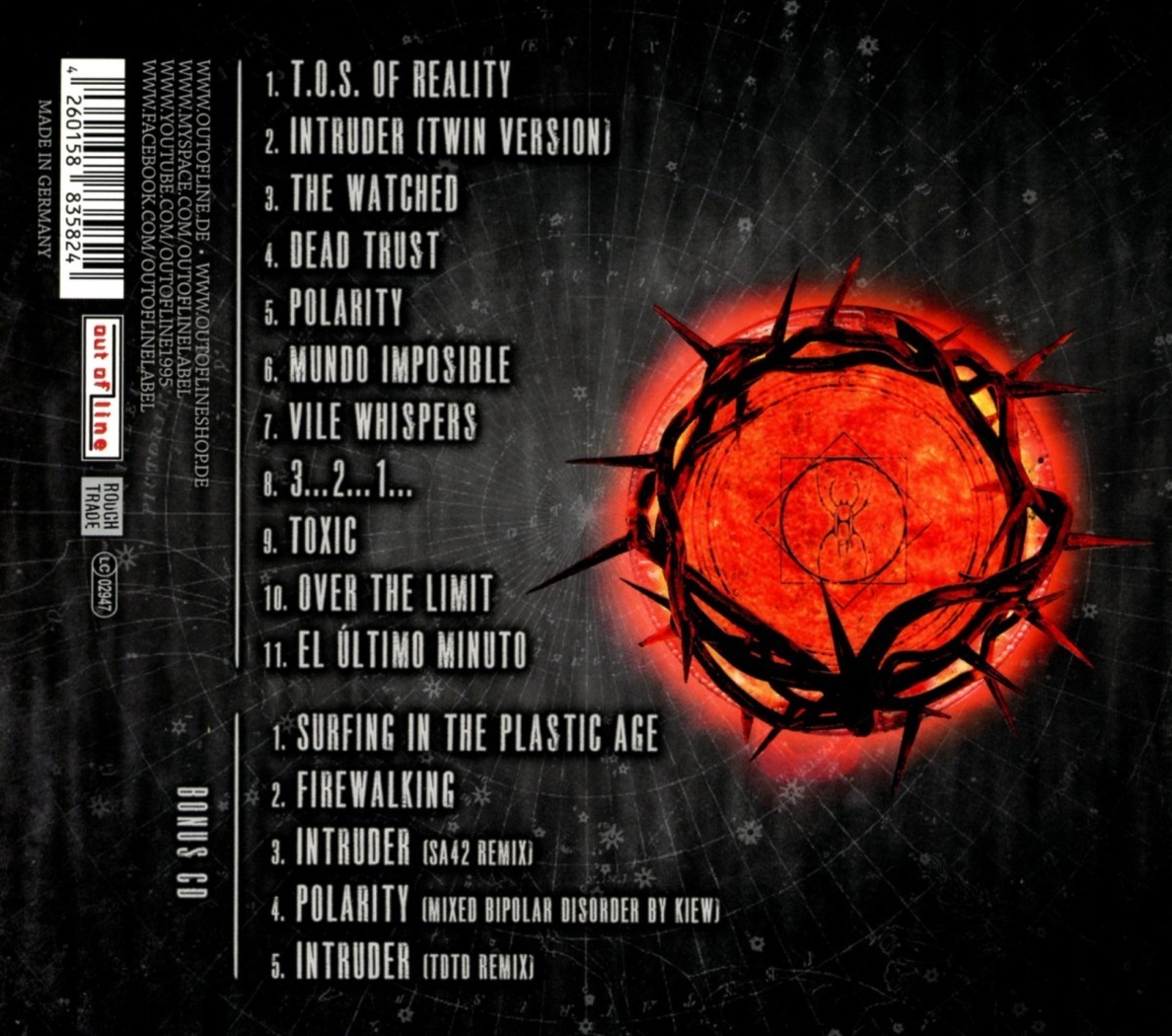 El Ultimo Minuto Limited Edition CD von Hocico bei