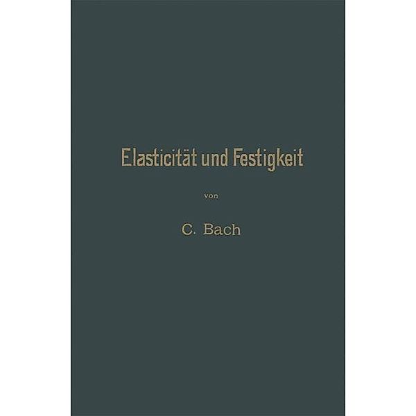 Elasticität und Festigkeit, Carl von Bach