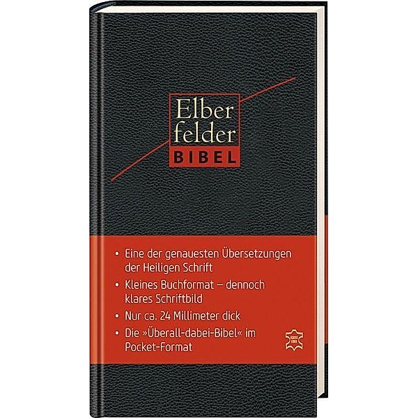 Elberfelder Bibel - Pocket Edition Leder