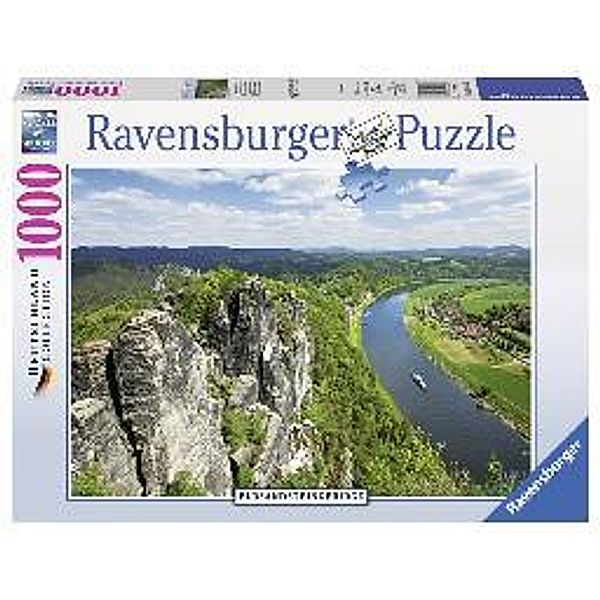 Elbsandsteingebirge Puzzle 1000 Teile