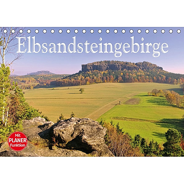 Elbsandsteingebirge (Tischkalender 2019 DIN A5 quer), LianeM