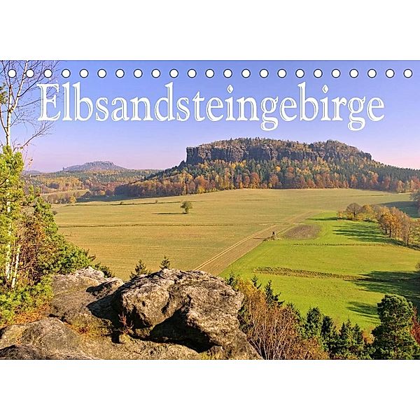 Elbsandsteingebirge (Tischkalender 2023 DIN A5 quer), LianeM
