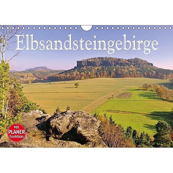Elbsandsteingebirge (Wandkalender 2018 DIN A4 quer), LianeM