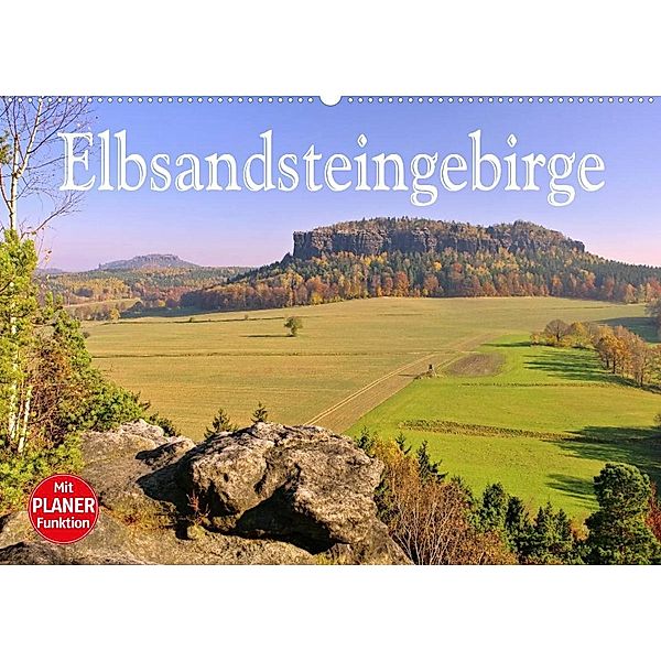Elbsandsteingebirge (Wandkalender 2023 DIN A2 quer), LianeM