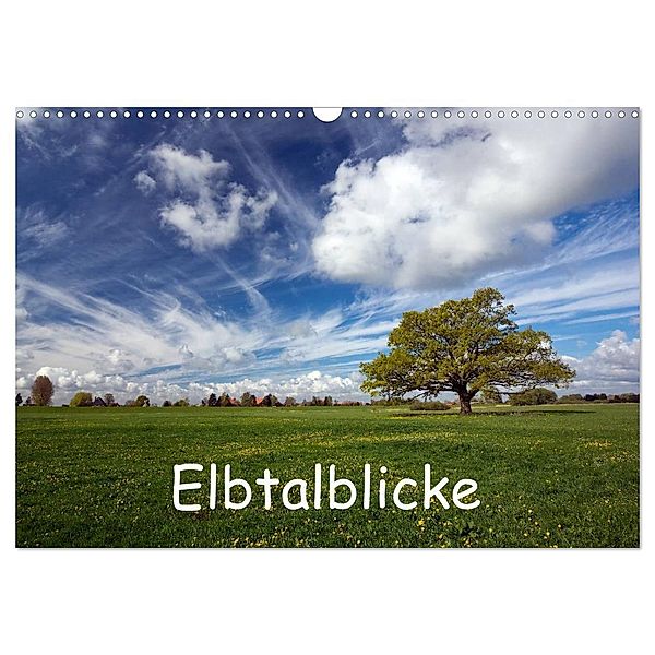 Elbtalblicke (Wandkalender 2024 DIN A3 quer), CALVENDO Monatskalender, Akrema-Photography