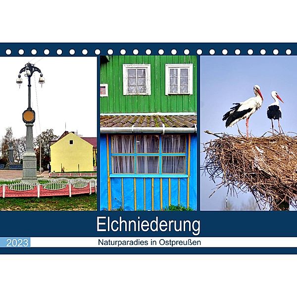 Elchniederung - Naturparadies in Ostpreußen (Tischkalender 2023 DIN A5 quer), Henning von Löwis of Menar, Henning von Löwis of Menar
