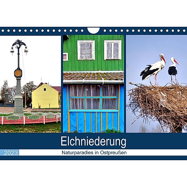 Elchniederung - Naturparadies in Ostpreußen (Wandkalender 2023 DIN A4 quer), Henning von Löwis of Menar, Henning von Löwis of Menar