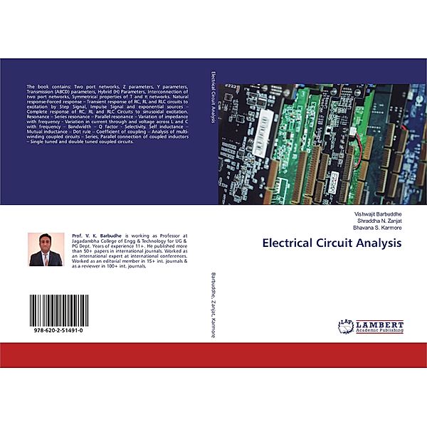 Electrical Circuit Analysis, Vishwajit Barbuddhe, Shraddha N. Zanjat, Bhavana S. Karmore
