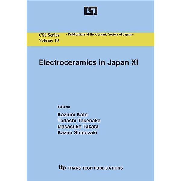 Electroceramics in Japan XI