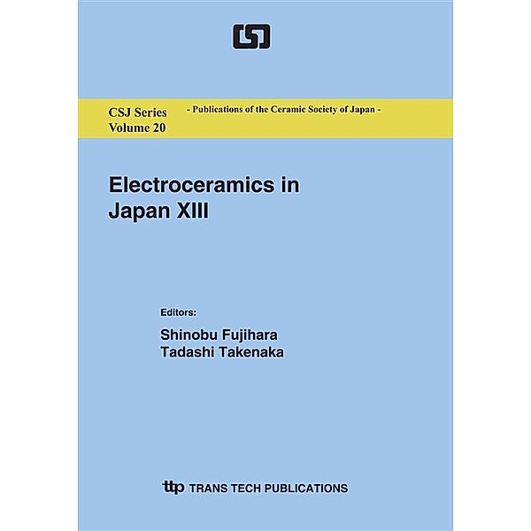 Electroceramics in Japan XIII