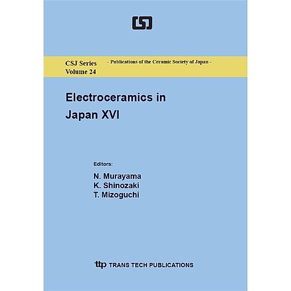 Electroceramics in Japan XVI
