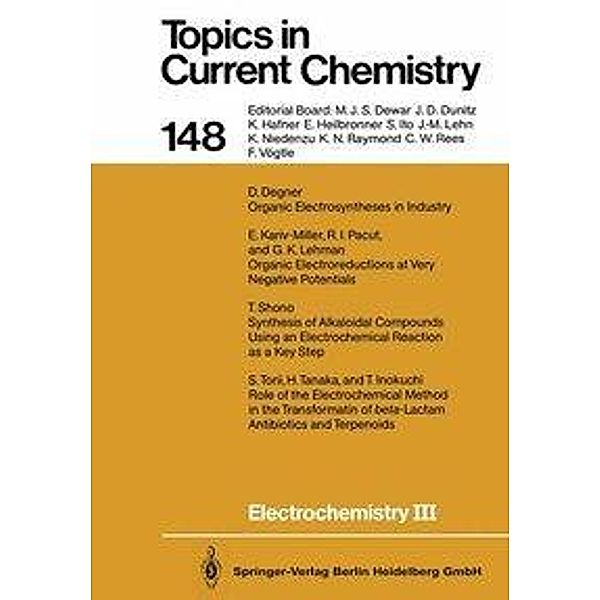 Electrochemistry III