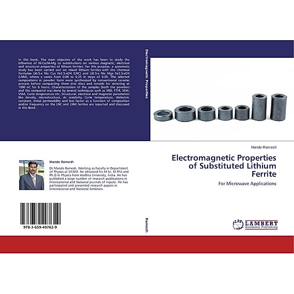 Electromagnetic Properties of Substituted Lithium Ferrite, Mande Ramesh