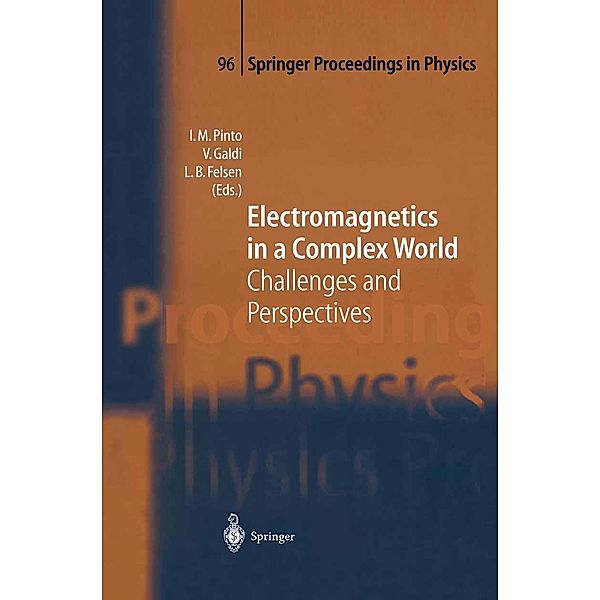 Electromagnetics in a Complex World / Springer Proceedings in Physics Bd.96