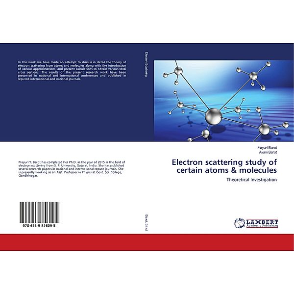 Electron scattering study of certain atoms & molecules, Mayuri Barot, Avani Barot