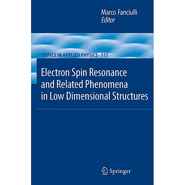 Electron Spin Resonance and Related Phenomena in Low-Dimensional Structures