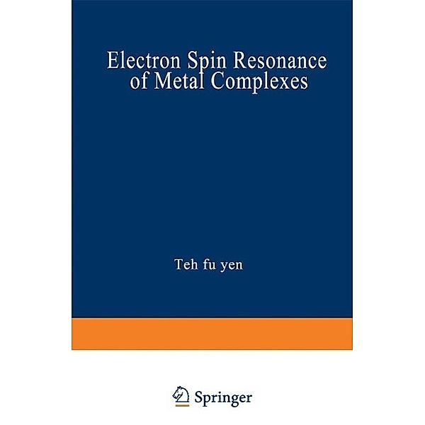 Electron Spin Resonance of Metal Complexes