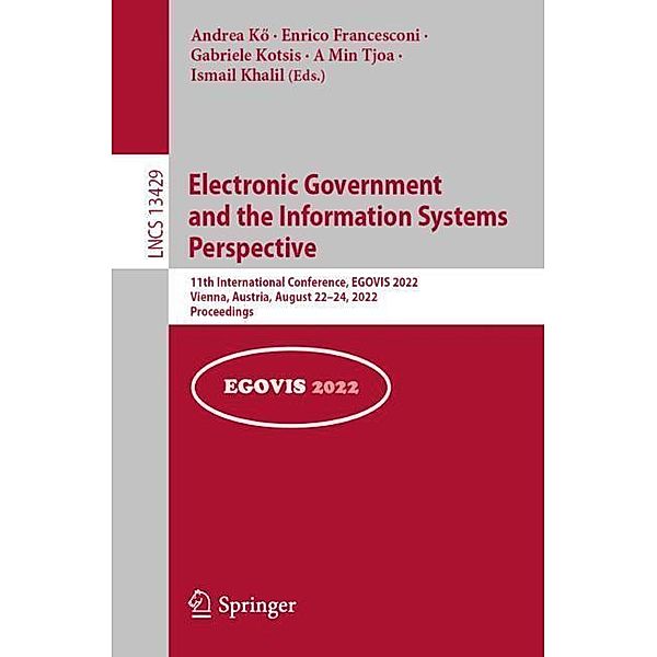 Electronic Government and the Information Systems Perspective