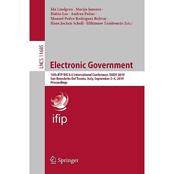 Electronic Government / Lecture Notes in Computer Science Bd.11685