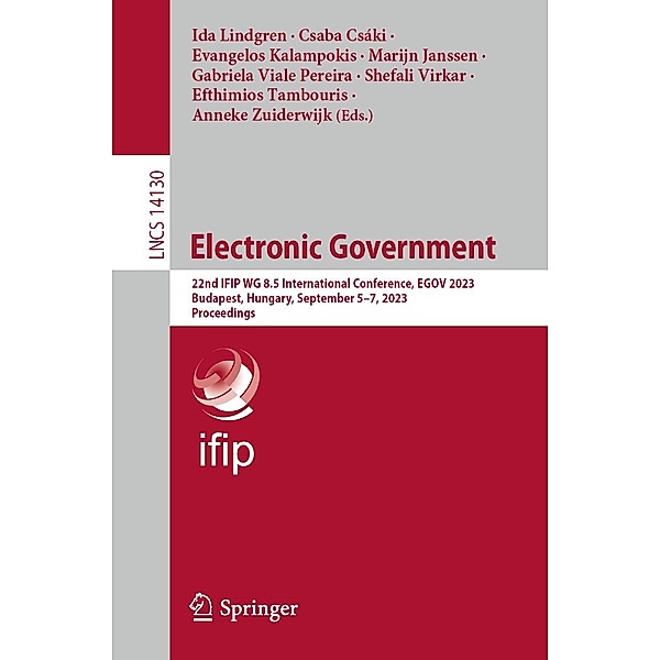 Electronic Government / Lecture Notes in Computer Science Bd.14130