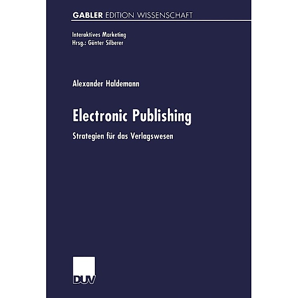 Electronic Publishing / Interaktives Marketing, Alexander Haldemann