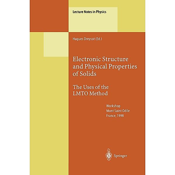 Electronic Structure and Physical Properties of Solids