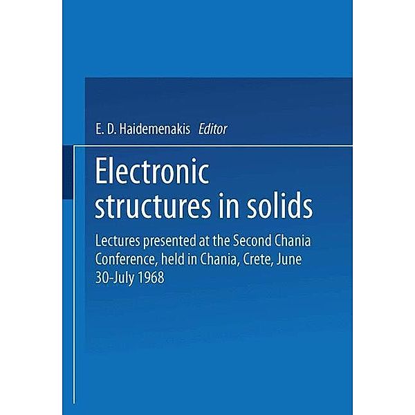 Electronic Structures in Solids, E. D. Haidemenakis