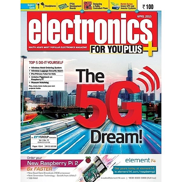 Electronics for You, April 2015, EFY Enterprises Pvt Ltd