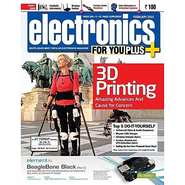 Electronics for You, February 2015, EFY Enterprises Pvt Ltd