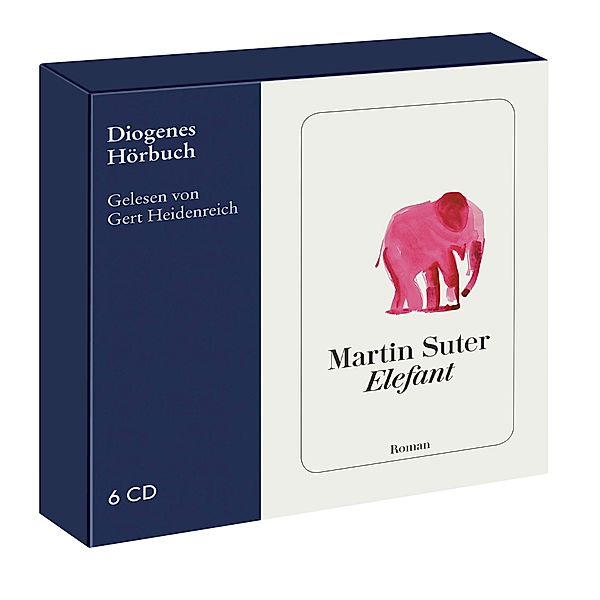 Elefant,6 Audio-CD, Martin Suter