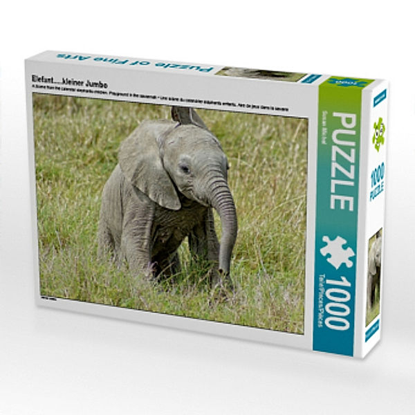 Elefant.....kleiner Jumbo (Puzzle), Susan Michel