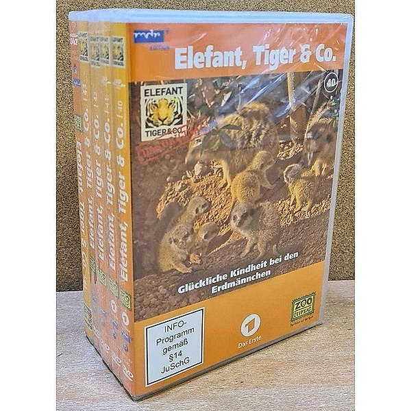 Elefant, Tiger & Co. - 40-44 - 2001 Min. FanBox Elefant, Tiger & Co..Tl.40-44,5 DVD