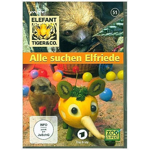 Elefant, Tiger & Co. - Alle suchen Elfriede,1 DVD