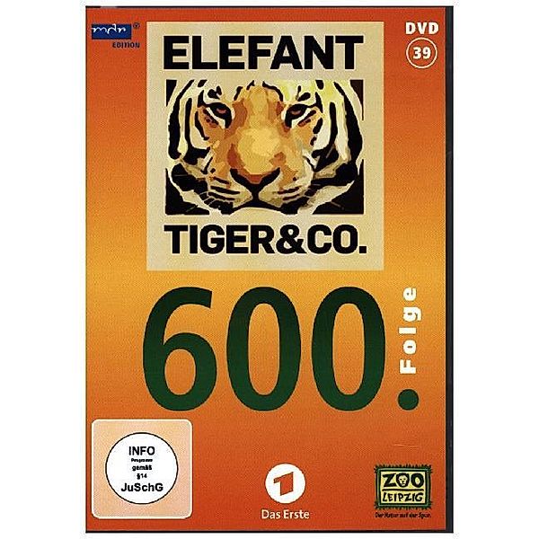 Elefant, Tiger & Co. - Elefant, Tiger & Co. 39 mit der 600. Folge.Tl.39,1 DVD