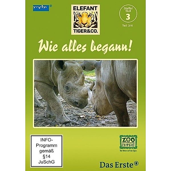 Elefant, Tiger & Co. - Elefant, Tiger & Co. - Staffel Null - Wie alles begann.Tl.3,DVD