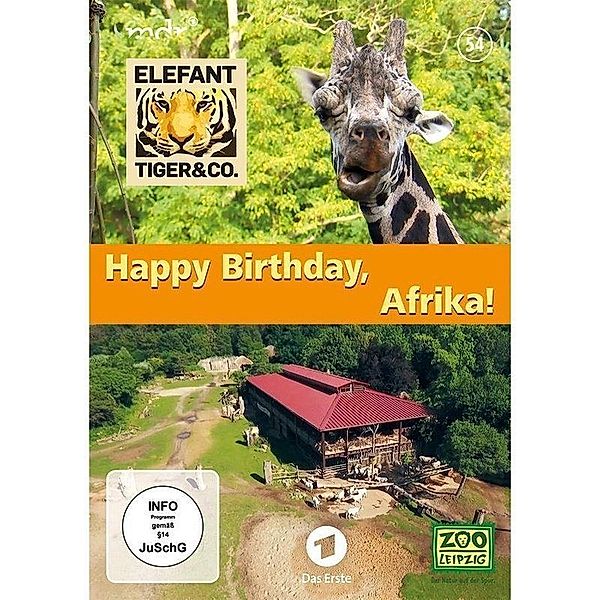 Elefant, Tiger & Co. - Happy Birthday, Afrika!,1 DVD