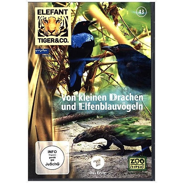 Elefant, Tiger & Co. - Von kleinen Drachen und Elfenblauvögeln,1 DVD