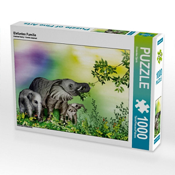 Elefanten Familie (Puzzle), Dusanka Djeric
