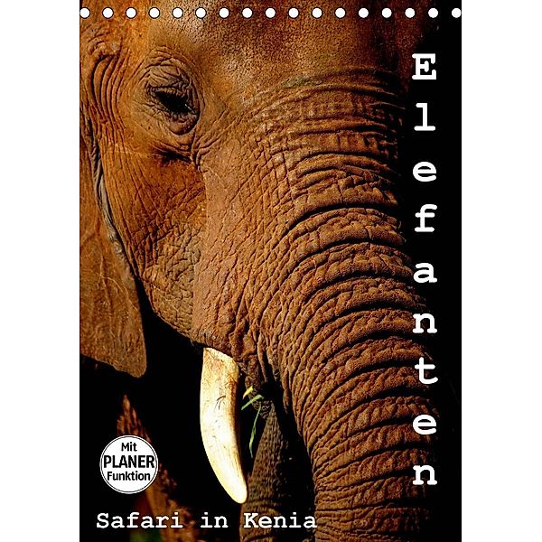 Elefanten. Safari in Kenia (Tischkalender 2020 DIN A5 hoch), Susan Michel /CH